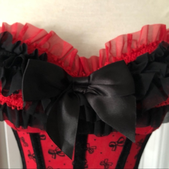 ❤️❤️Coquette Boned Corset Bustier BNWOT❤️❤️ - Picture 5 of 10